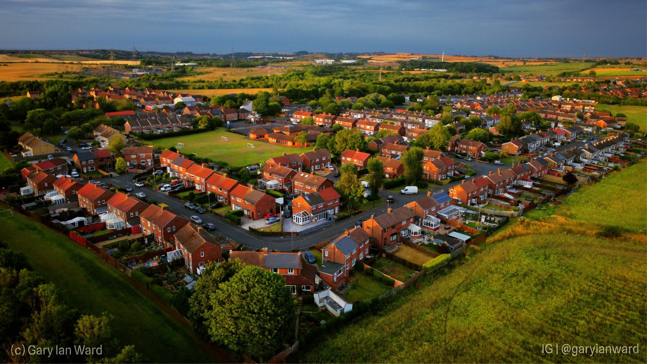 First photograph taken from the air with the new Drone. 

#djimini4k
#dji
#areialphotography 
#eastdurham