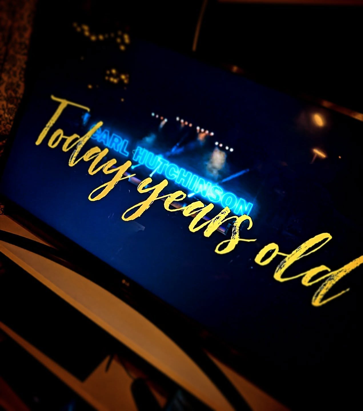 I did lighting design for a thing... Beth stage managed... That thing is now on ITV X
Amazing to be part of Carl's comedy specials.  Check him out next year at the O2 City Hall in Newcastle 24th October. 
@carl_hutchinson_comedy 
@o2cityhallnewcastle